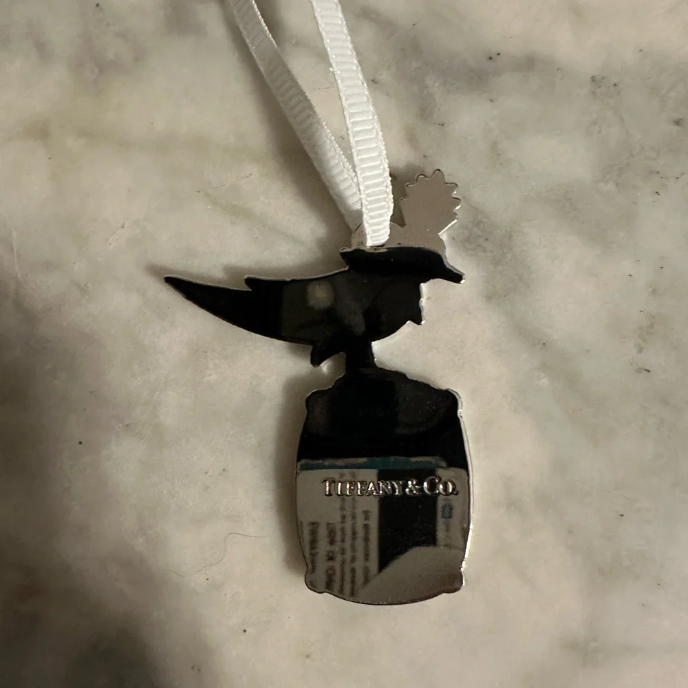 Tiffany & Co. Silver Dove Ornament - Picture 3 of 4